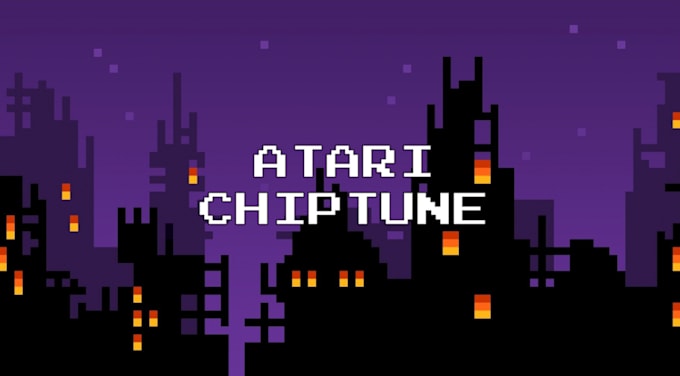 Create an atari retro chiptune video game song by Beatscribe | Fiverr