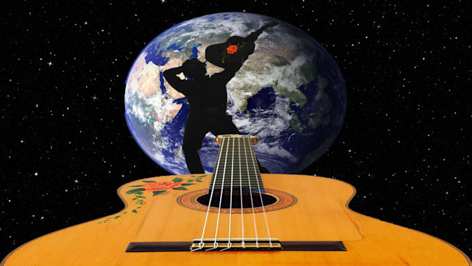 flamenco gipsy guitar rumba solo and accompaniment