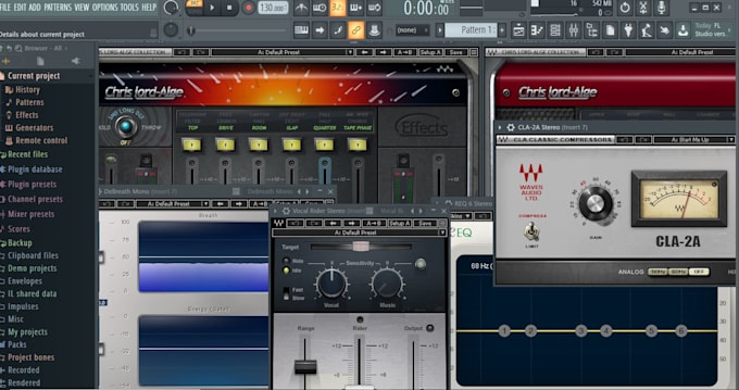 fl studio stock plugins