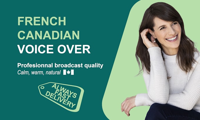 record a french canadian voice over