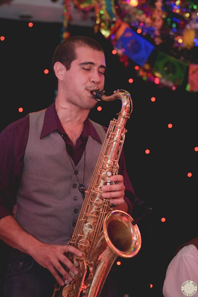 record pro saxophone, clarinet, flute and horn section