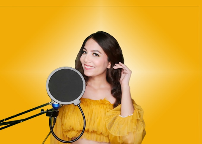 record female voice  over in english and hindi