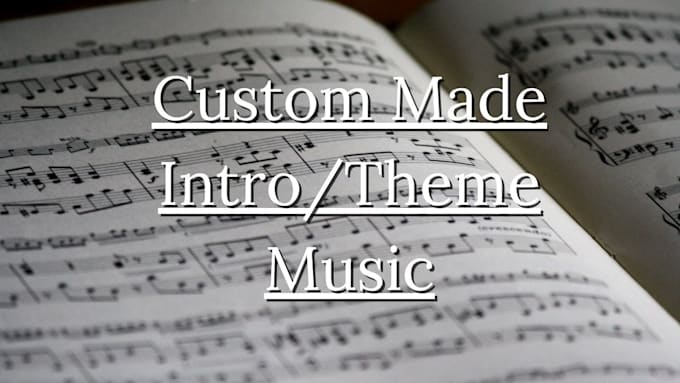 create a short intro song for you