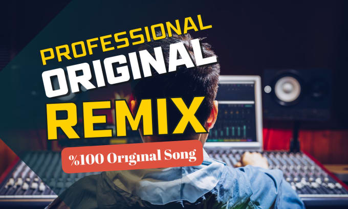 I will professionally remix your song in all styles