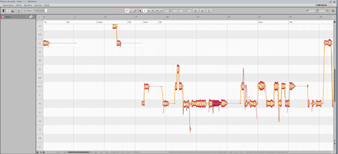 manually tune and time align your vocals with melodyne