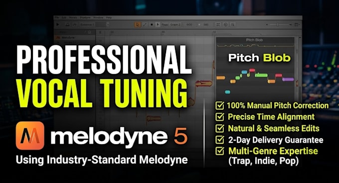 manually tune and time align your vocals with melodyne
