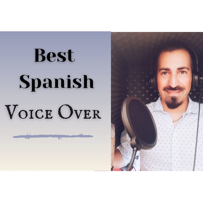 record a latin spanish voice over for your ads