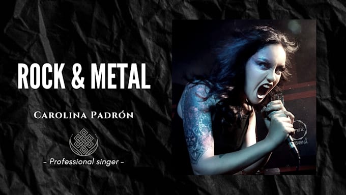 sing or do growls to your metal or rock song