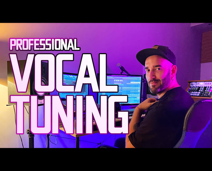 professionally tune and edit your vocals