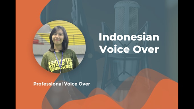record voice over in indonesian