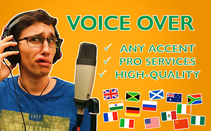 record any accent you want for your next project