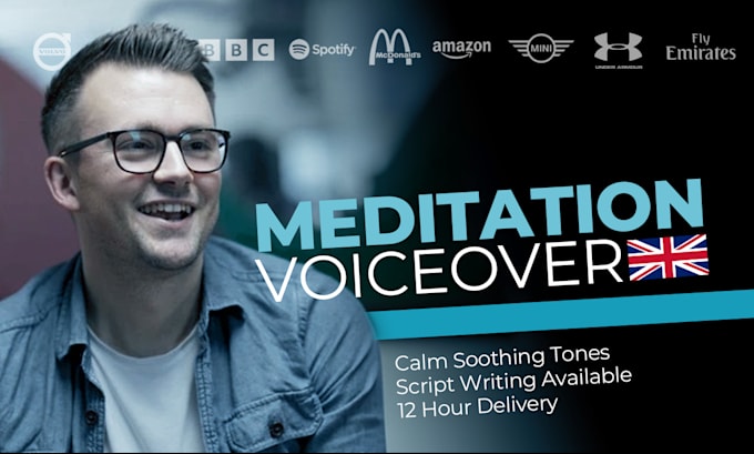 record your deep soothing guided meditation voice over