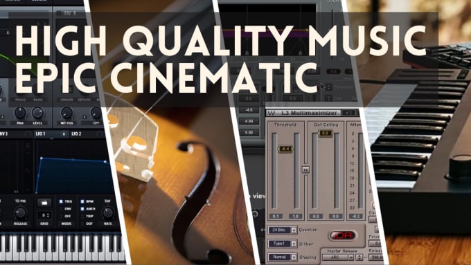 compose and produce epic cinematic music for film and game