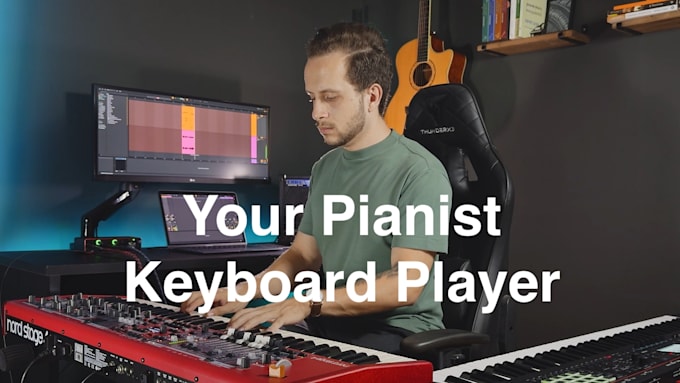 record piano, keyboards, synths, covers and original compositions