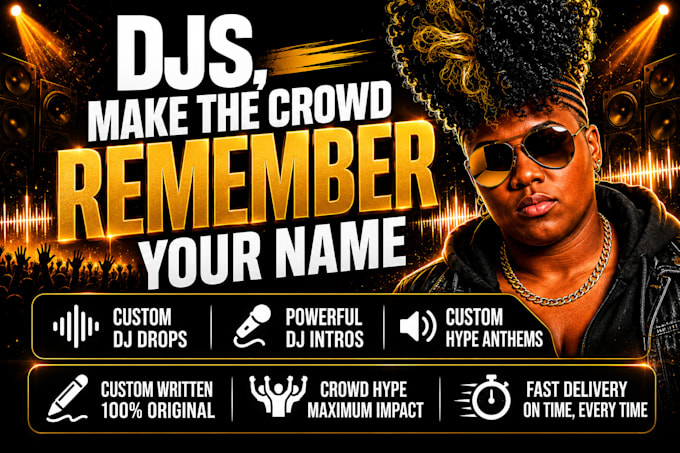 create radio ready dj drops and intros