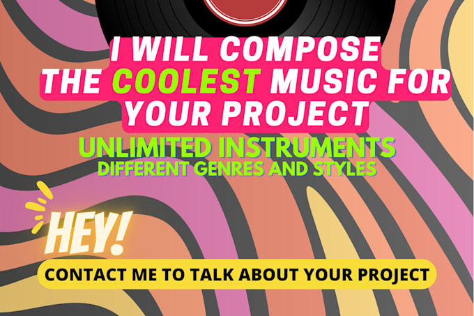 compose and record music for your project