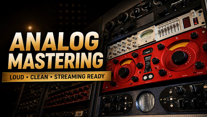 professionally master your song with real analog gear