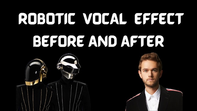 make robotic vocals like daft punk, zedd using vocoder effect