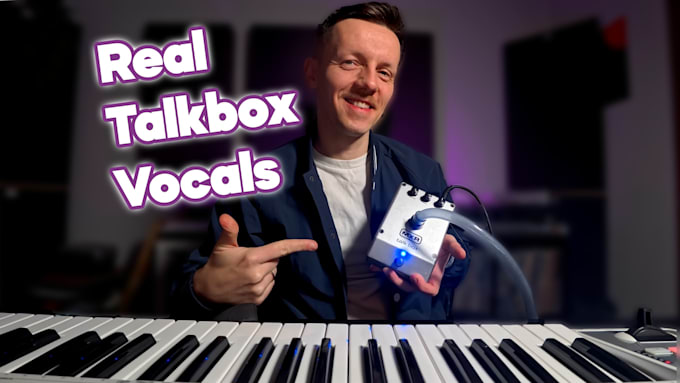 make your track funky with authentic talkbox vocals