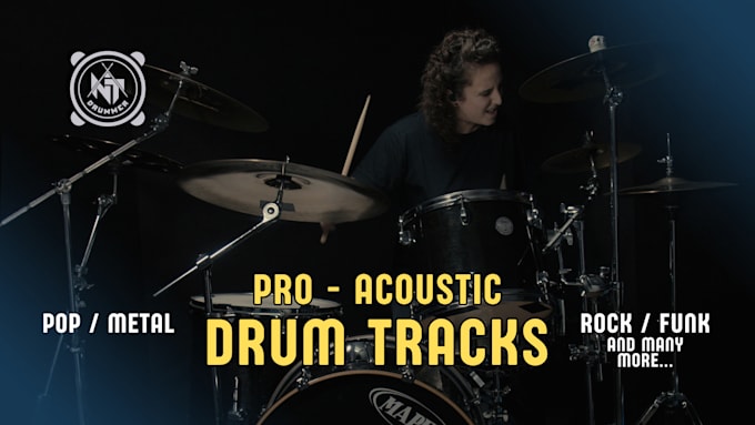 be the drummer of your real acoustic drums