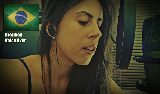 record a female brazilian voice