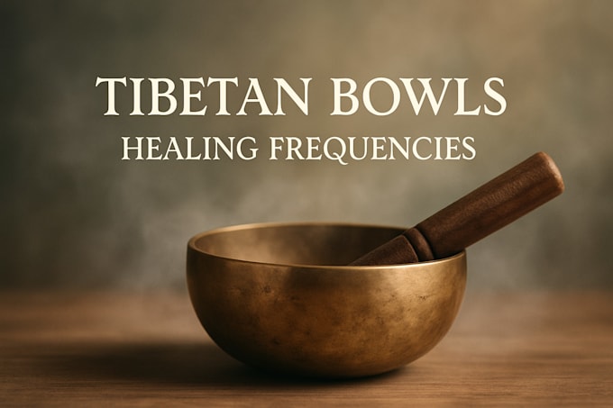 record a tibetan bowl single tap for your meditation