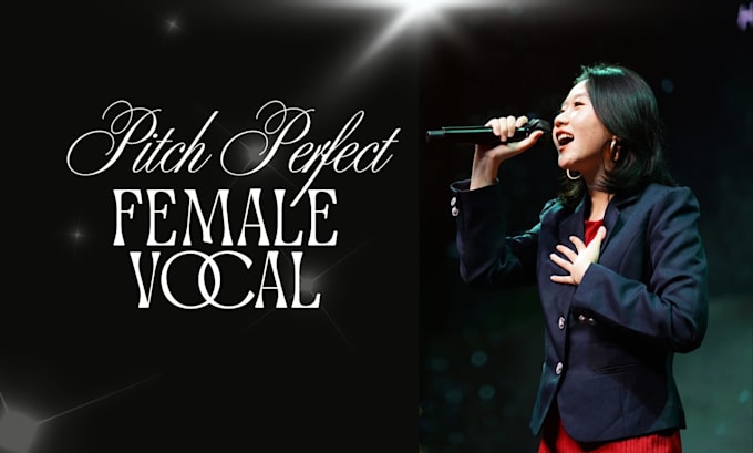 record pitch perfect female vocals for your song