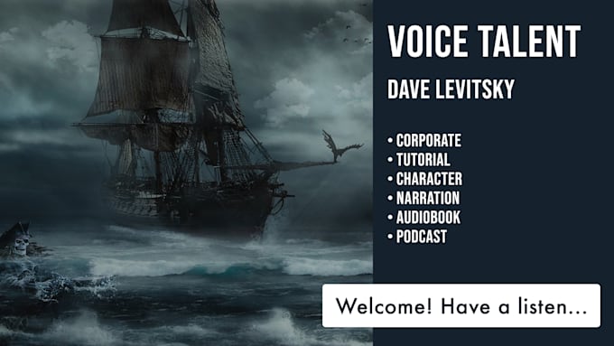 record a pirate voiceover for you