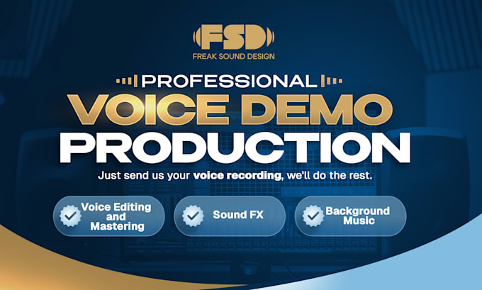 produce and edit your voice demo
