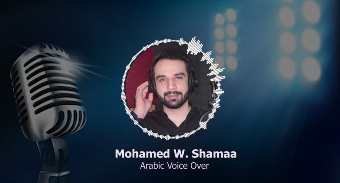 record khaliji, standard fusha arabic male voice over