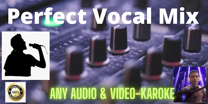 do perfect vocal mix with a karaoke track