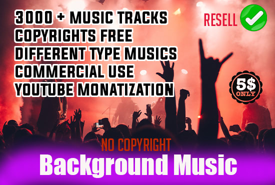 Give you 3000 no copyright background music tracks by Rashzu | Fiverr
