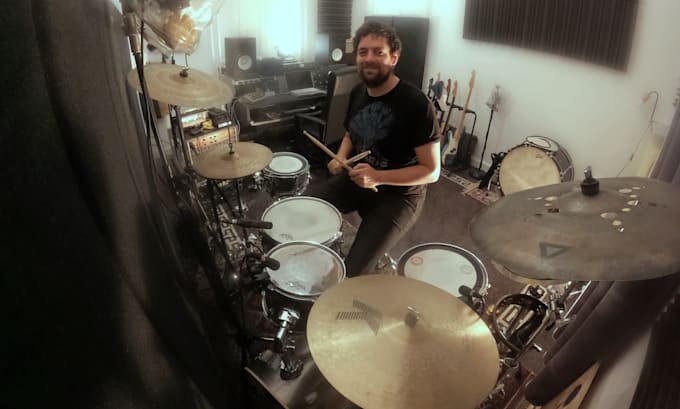 record drums for your rock, punk or pop song