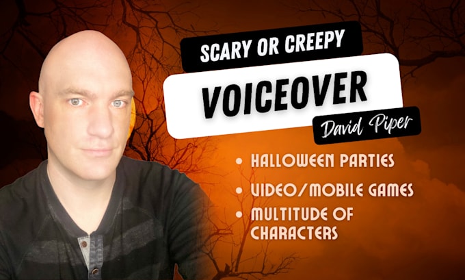 record a scary creature or monster voice over