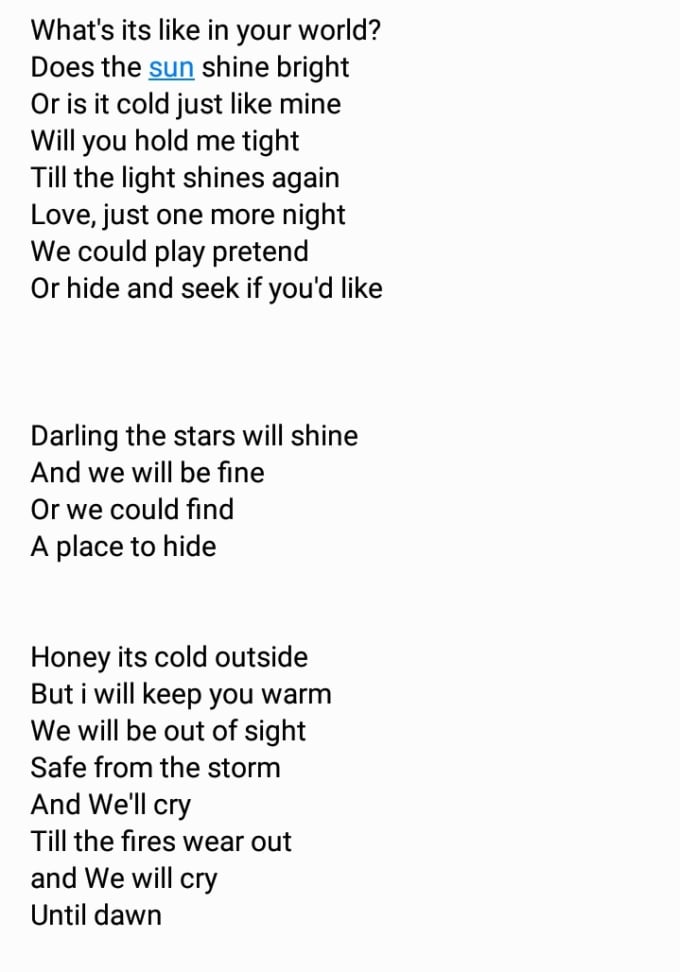 hide and seek song lyrics｜TikTok Search