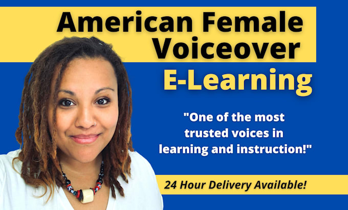 record female voiceover for elearning and presentations