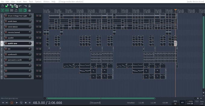 compose and produce a soundtrack to your project