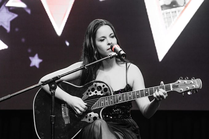 be your professional female singer songwriter