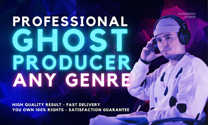 be your ghost music producer in any genre with HQ result