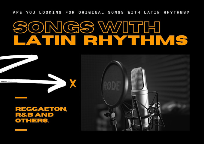 to compose songs for reggaeton, rnb and others