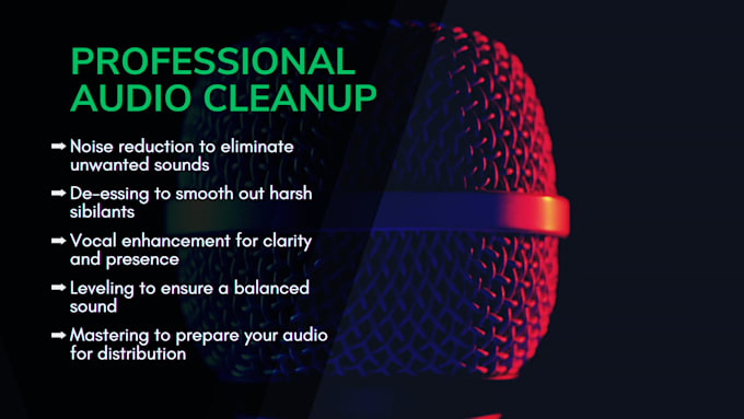 clean up and polish your vocals as an audio engineer