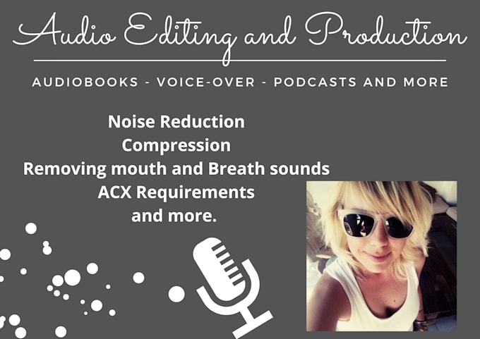 edit and produce your raw audio