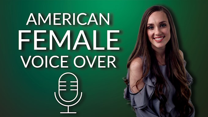 record american female voice over