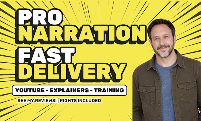 record a professional american male voice over for explainer videos