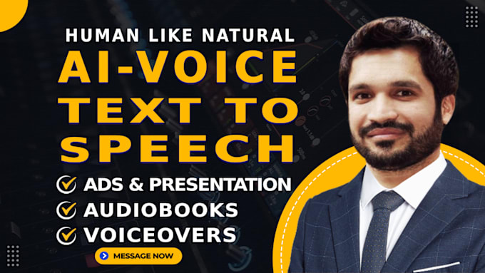 clone or generate ai male female voice text to speech for audiobooks, voiceovers