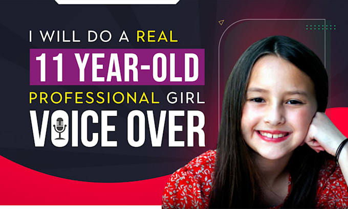do a real 11 year old girl voice over