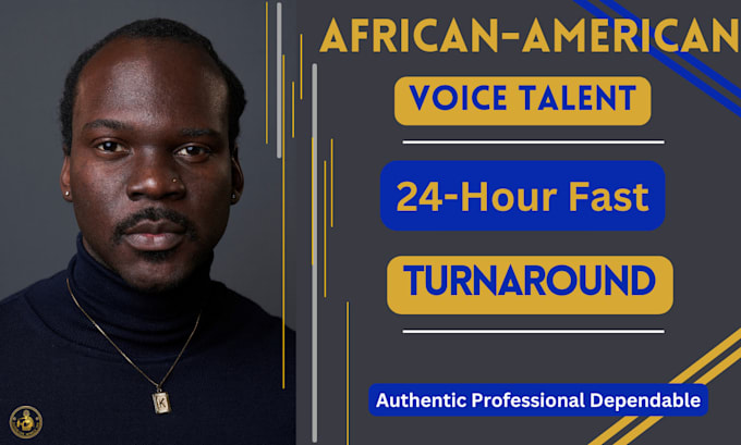 record a deep passionate african american male voiceover