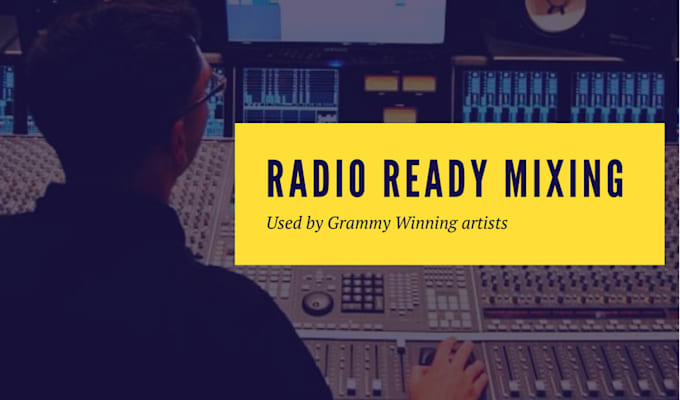 Do radio ready mixing by Brendanruane | Fiverr