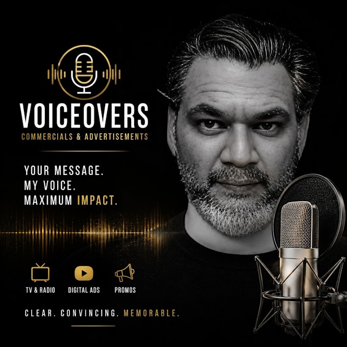 voiceover your scripts for commercial advertisements