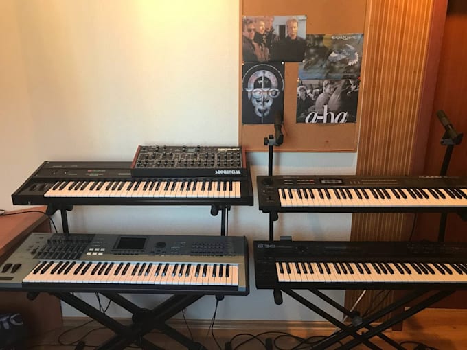 professionally record a hardware synth for your project
